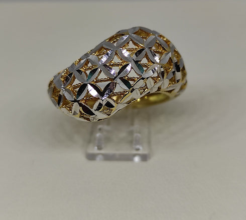 Anello oro 18 kt donna Modello fascetta bombata 6,30 gr | Gioiellitosti.it