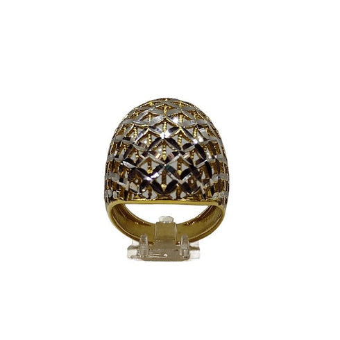 Anello oro 18 kt donna Modello Fascia bombata lucida 10 gr | Gioiellitosti.it