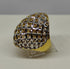 Anello oro 18 kt donna Modello Fascia bombata lucida 10 gr | Gioiellitosti.it