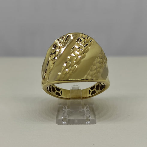 Anello oro 18 kt Donna Modello fascia stilizzata 5,50 gr | Gioiellitosti.it