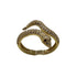 Anello oro 18 kt donna serpente oro giallo con pietre 2,90 gr | Gioiellitosti.it