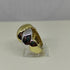 Anello oro 18 kt donna treccia 2 colori oro 4,50 gr | Gioiellitosti.it