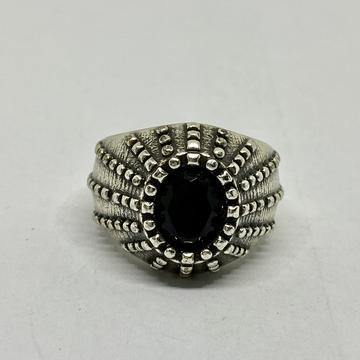 Anello Unisex Pietro Ferrante Chevalier Puntinato con pietra ovale nera PJM3289J | Gioiellitosti.it