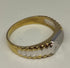 Anello uomo oro 18k bicolore con Zircone misura 23 - 5,4 gr | Gioiellitosti.it