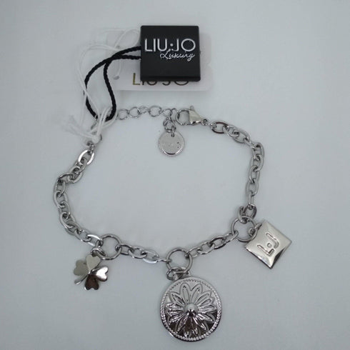 Bracciale acciaio con ciondoli Liu Jo LJ1314 | Gioiellitosti.it