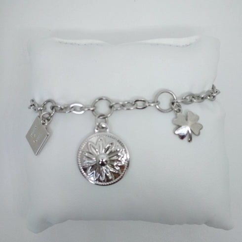 Bracciale acciaio con ciondoli Liu Jo LJ1314 | Gioiellitosti.it