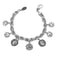 Bracciale argento 925 Donna ciondoli monete SUALI' Monete BM1837 | Gioiellitosti.it