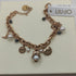 Bracciale donna acciaio rose ciondolo gufo Liu Jo LJ1633 | Gioiellitosti.it