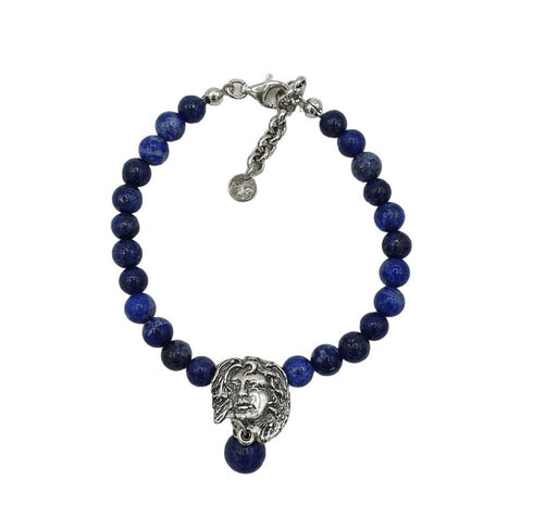 Bracciale donna argento 925 e lapislazzuli Magna Grecia MGK3851V | Gioiellitosti.it