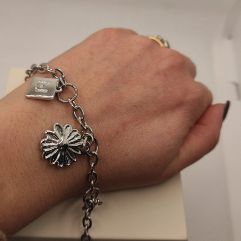 Bracciale donna Liu Jo LJ1312 acciaio ciondoli | Gioiellitosti.it