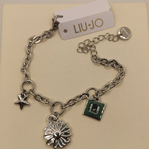 Bracciale donna Liu Jo LJ1312 acciaio ciondoli | Gioiellitosti.it