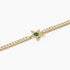 Bracciale Mabina Starlet 533651 tennis stella verde | Gioiellitosti.it