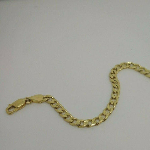 Bracciale Oro 18 kt catena groumette uomo 21 cm 10,20 gr Solid 18k gold bracelet | Gioiellitosti.it