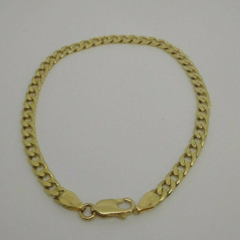 Bracciale Oro 18 kt catena groumette uomo 21 cm 10,20 gr Solid 18k gold bracelet | Gioiellitosti.it