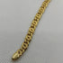 Bracciale Oro 18 kt catena maglia intrecciata 23 cm 8,30 gr Solid 18k gold bracelet | Gioiellitosti.it