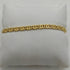 Bracciale Oro 18 kt catena maglia intrecciata 23 cm 8,30 gr Solid 18k gold bracelet | Gioiellitosti.it