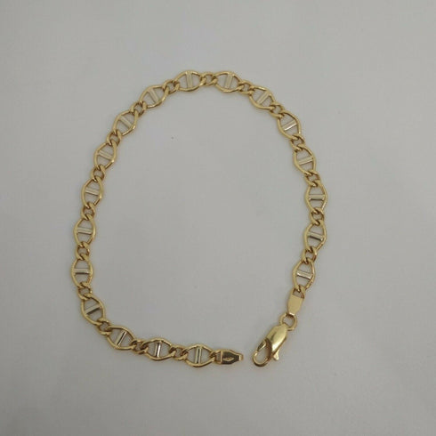 Bracciale Oro 18 kt catena uomo 20 cm 5,7 gr Solid 18k gold bracelet | Gioiellitosti.it