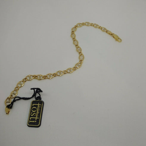 Bracciale Oro 18 kt catena uomo 20 cm 5,7 gr Solid 18k gold bracelet | Gioiellitosti.it