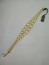 Bracciale oro 18 kt donna catena doppia maglia 7,20 gr Solid 18k gold bracelet | Gioiellitosti.it