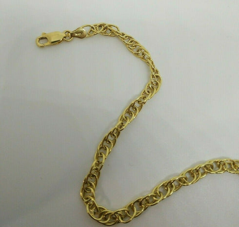 Bracciale Oro 18 kt donna catena lucida 20 cm 4,70 gr Solid 18k gold bracelet | Gioiellitosti.it