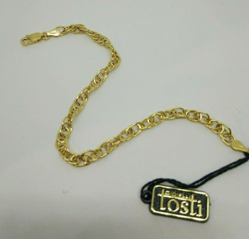 Bracciale Oro 18 kt donna catena lucida 20 cm 4,70 gr Solid 18k gold bracelet | Gioiellitosti.it