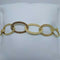 Bracciale oro 18 kt donna catena maglia ovale 6,80 gr Solid 18k gold bracelet | Gioiellitosti.it