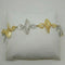 Bracciale oro 18 kt donna maglia 2 colori 10,60 gr Solid 18k gold bracelet | Gioiellitosti.it