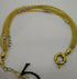 Bracciale oro 18 kt donna maglia a fili satinati 8,10 gr Solid 18k gold bracelet | Gioiellitosti.it