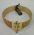 Bracciale oro 18 kt donna maglia larga diamantata 22 gr Solid 18k gold bracelet | Gioiellitosti.it