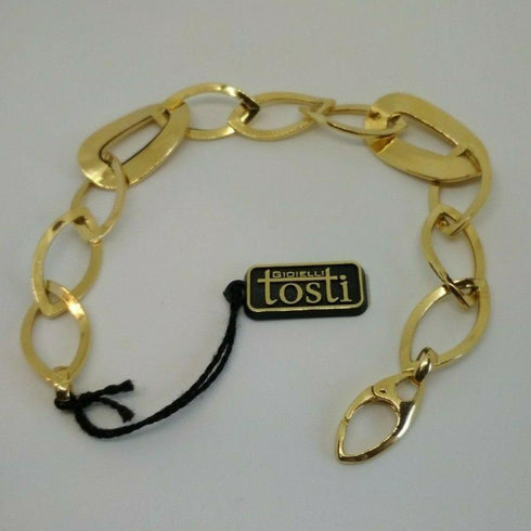 Bracciale oro 18 kt donna maglia lucida 5,10 gr Solid 18k gold bracelet | Gioiellitosti.it