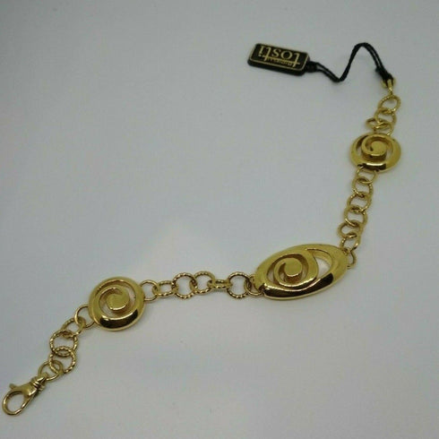 Bracciale oro 18 kt donna maglia lucida infinito10,60 gr Solid 18k gold bracelet | Gioiellitosti.it