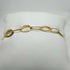 Bracciale oro 18 kt donna maglia ovale 2,70 gr Solid 18k gold bracelet | Gioiellitosti.it