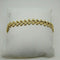 Bracciale oro 18 kt donna maglia spiga 20 cm 11,00 gr Solid 18k gold bracelet | Gioiellitosti.it