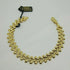 Bracciale oro 18 kt donna maglia spiga 20 cm 11,00 gr Solid 18k gold bracelet | Gioiellitosti.it