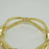 Bracciale oro 18 kt donna rigido lucido peso 12,80 gr Solid 18k gold bracelet | Gioiellitosti.it