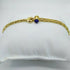 Bracciale oro 18 kt donna tubolare con pietre 8,70 gr Solid 18k gold bracelet | Gioiellitosti.it