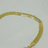 Bracciale Oro 18 kt semirigido catena 3 colori 22cm 14gr Solid 18k gold bracelet | Gioiellitosti.it