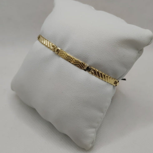Bracciale Oro 18 kt uomo semirigido 19,5 cm 3,40 gr | Gioiellitosti.it