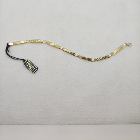 Bracciale Oro 18 kt uomo semirigido 19,5 cm 3,40 gr | Gioiellitosti.it
