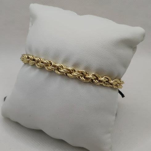 Bracciale oro 18k catena maglia torchon 20 cm 5.40 gr | Gioiellitosti.it