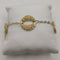 Bracciale oro 18k ciondolo finitura brillante 8,90 gr | Gioiellitosti.it