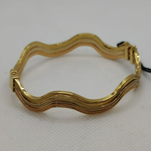 Bracciale oro 18k rigido 3 colori 8.90 gr | Gioiellitosti.it