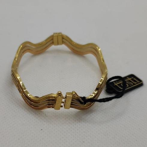 Bracciale oro 18k rigido 3 colori 8.90 gr | Gioiellitosti.it