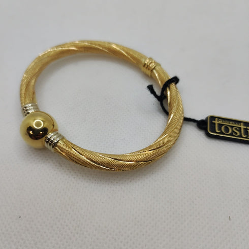 Bracciale oro 18k rigido torchon 15.30 gr | Gioiellitosti.it