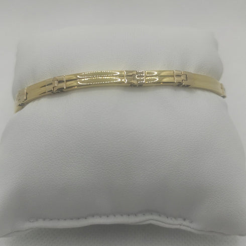 Bracciale Oro 18k semirigido 21 cm 11,2 gr | Gioiellitosti.it