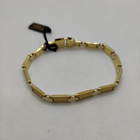 Bracciale Oro 18k semirigido uomo 20,5 cm 16,40 gr Solid 18k gold | Gioiellitosti.it