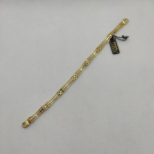 Bracciale Oro 18k uomo semirigido 21 cm 23 gr | Gioiellitosti.it