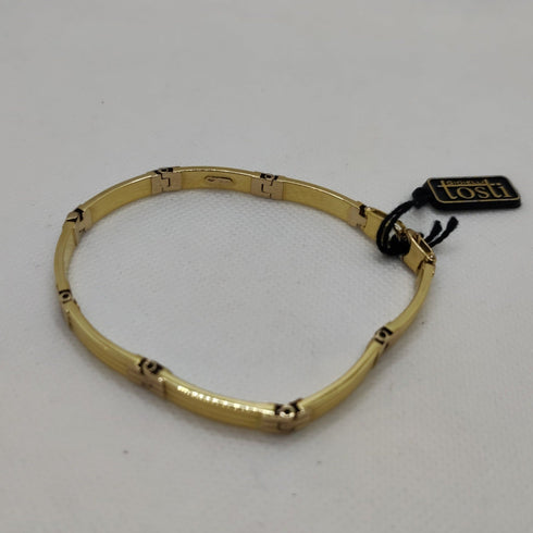 Bracciale Oro 18k uomo semirigido sottile 20 cm 11,00 gr | Gioiellitosti.it