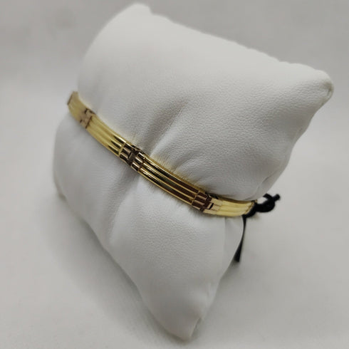 Bracciale Oro 18k uomo semirigido sottile 20 cm 11,00 gr | Gioiellitosti.it