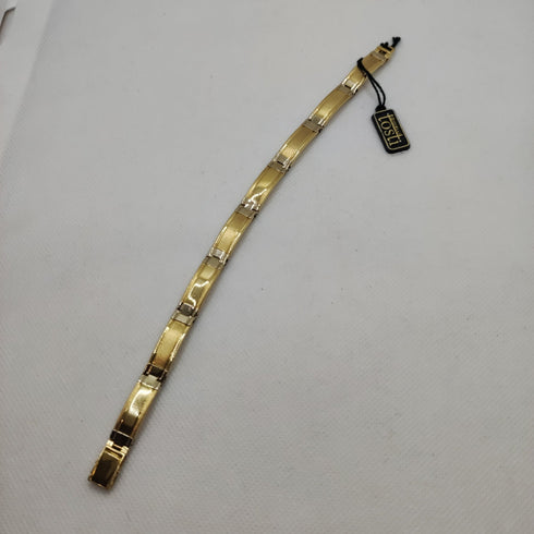 Bracciale semirigido uomo Oro 18k 22 cm 19,20 gr | Gioiellitosti.it